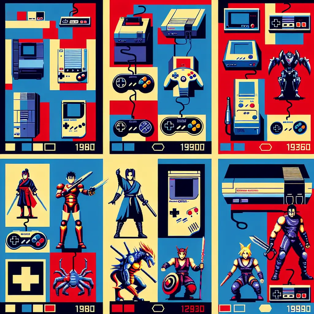 Od Nintendo do PlayStation - Fascynująca Historia Japońskich Gier