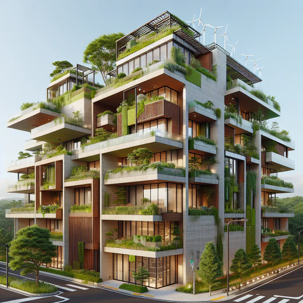 Nowoczesny japoński dom z elementami tradycyjnej architektury