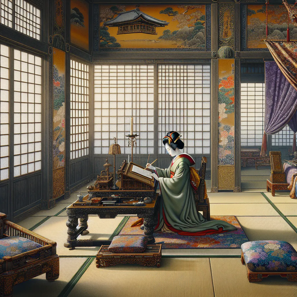 Starodruk klasycznego dzieła literatury japońskiej