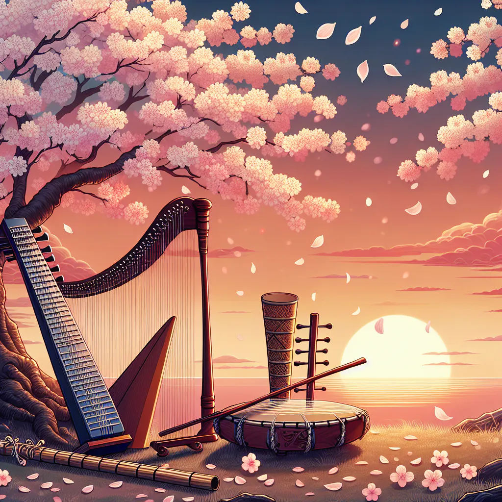 Japonia tradycyjna muzyka - Instrumenty i Gatunki