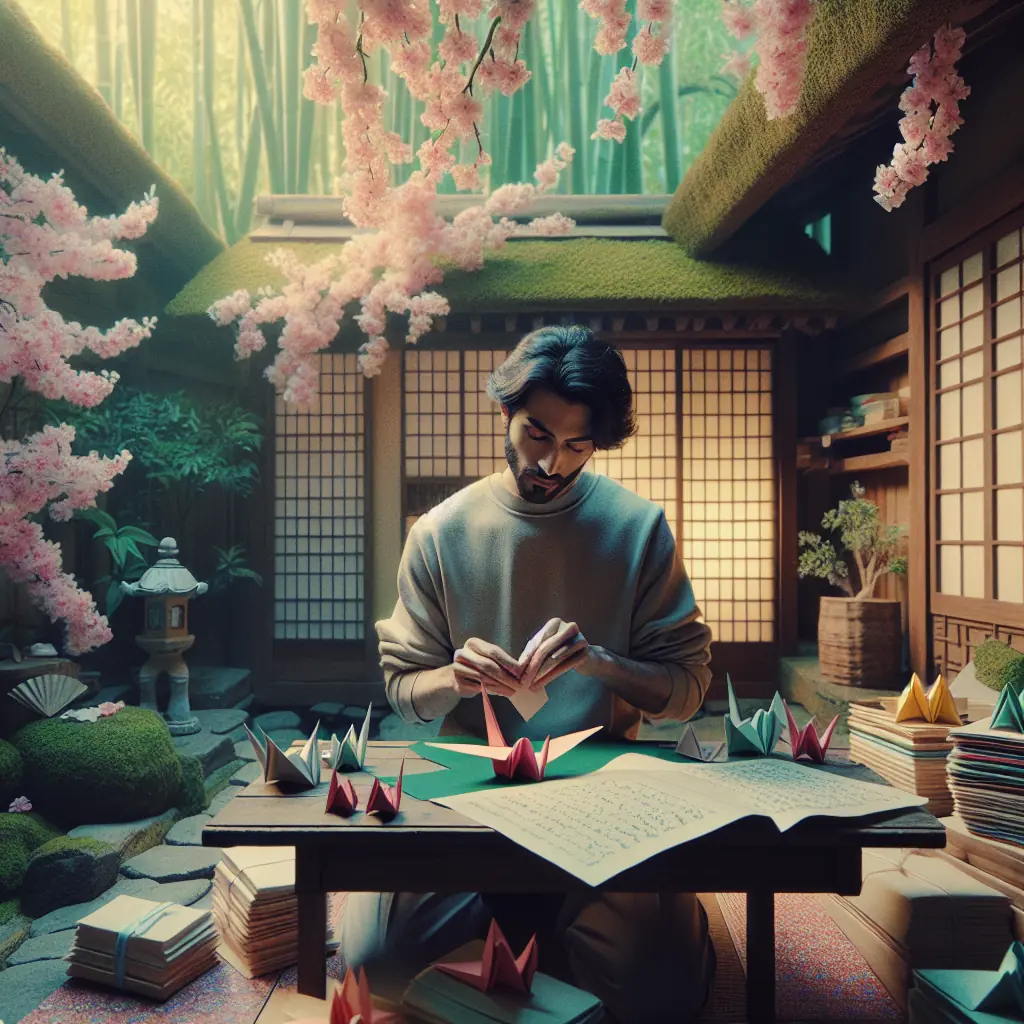 Japonia: Sztuka Origami - Historia i Techniki Składania Papieru