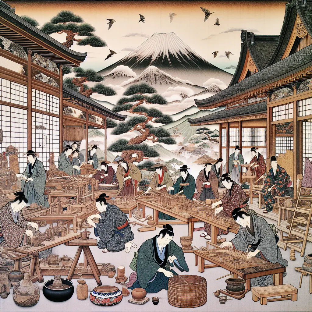 Japonia Tradycyjne Rękodzieło - Dziedzictwo Kulturowe Kraju Kwitnącej Wiśni