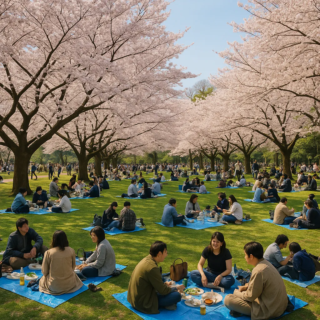 Prognoza kwitnienia wiśni w Japonii z mapą najlepszych lokalizacji