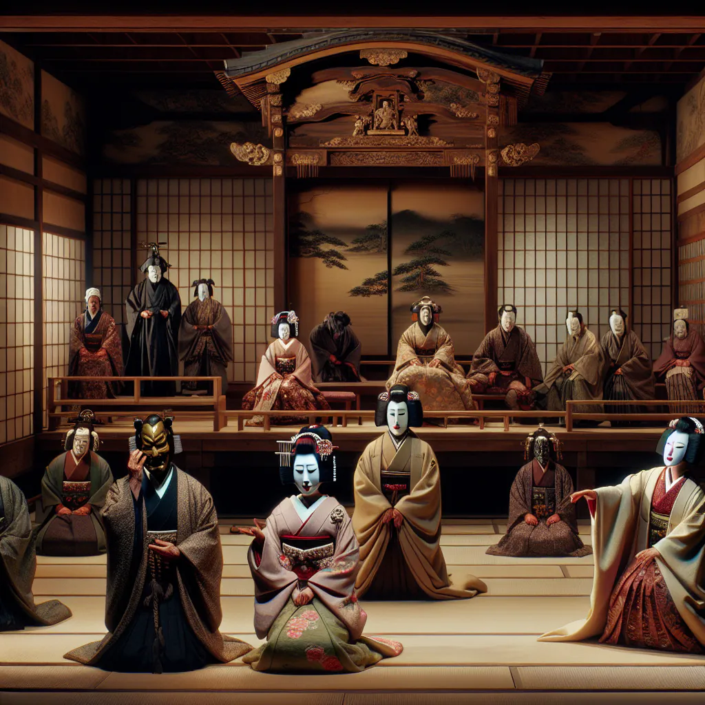 Japonia sztuka Noh - Klasyczna forma teatru japońskiego