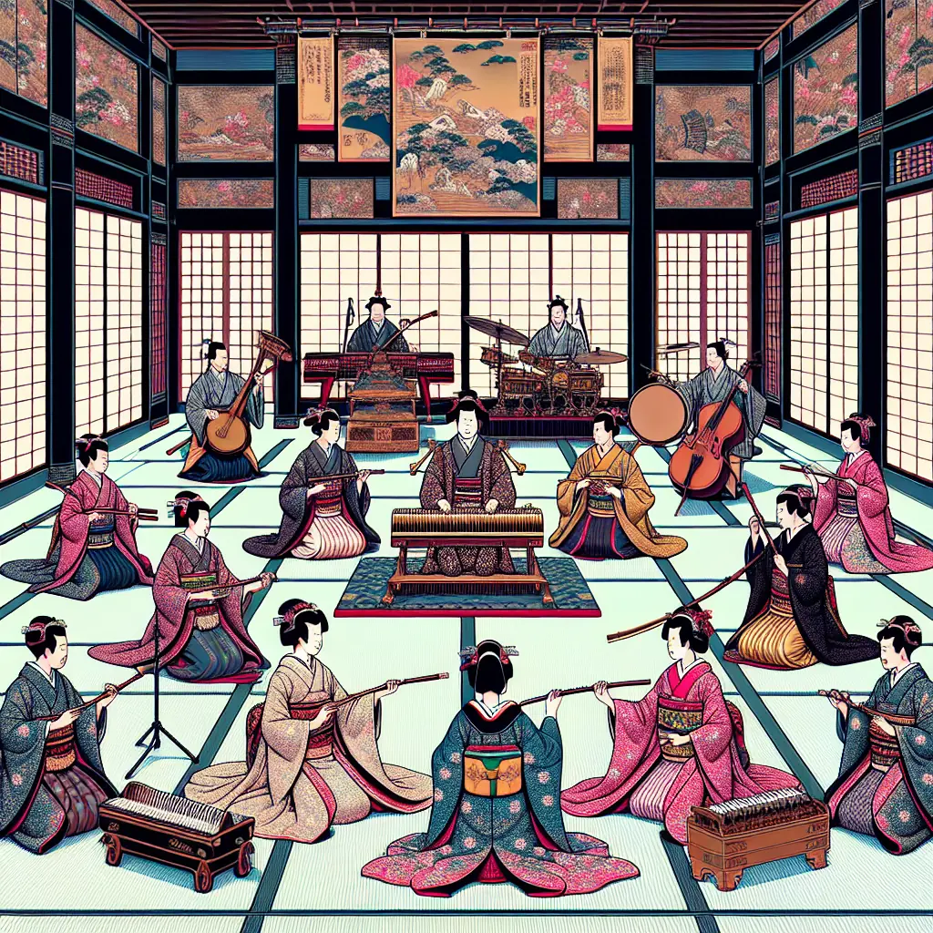 Gagaku - Klasyczna Muzyka Dworska Japonii: Dźwięki, Które Przenoszą w Czasie