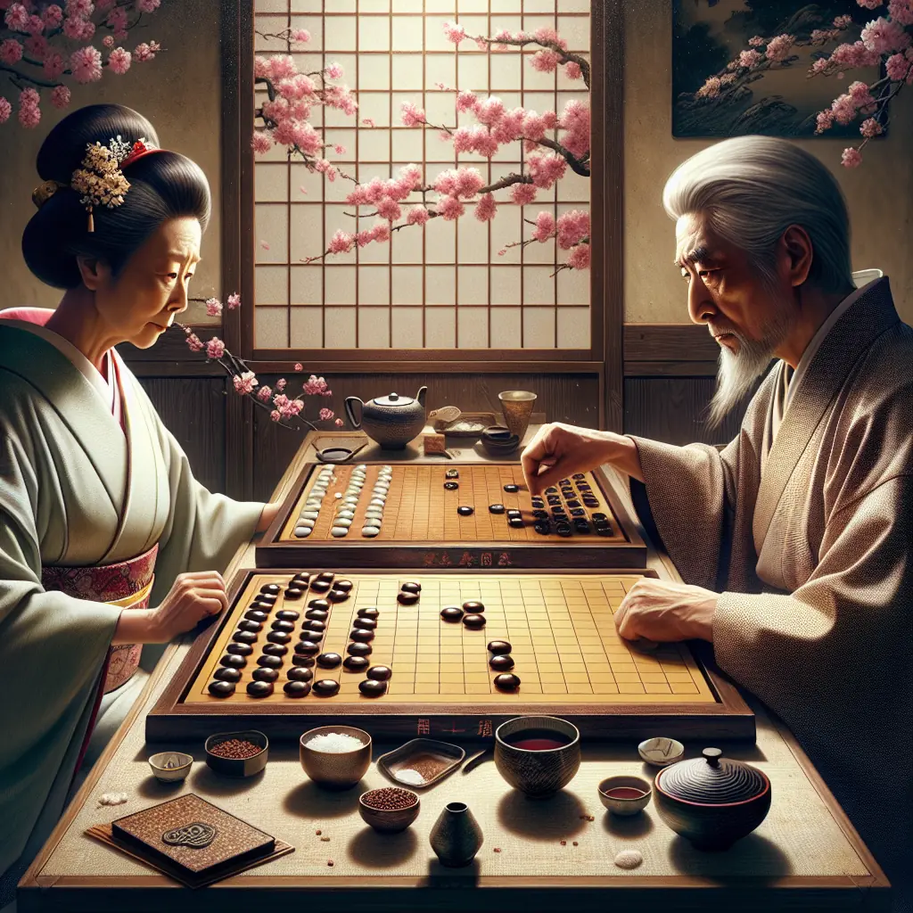 Tradycyjne Japońskie Gry Planszowe – Go i Shogi: Mistrzowie Strategii