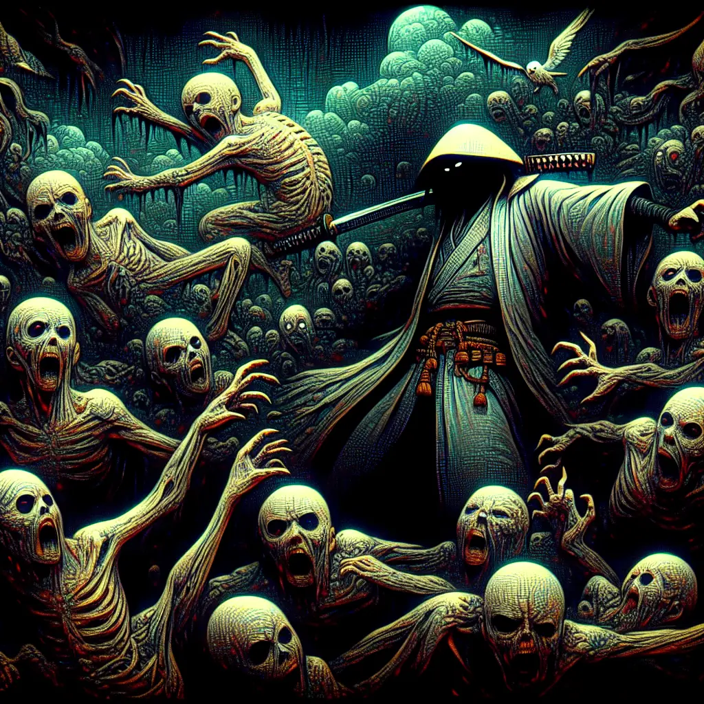 Kultowe sceny z japońskich horrorów - mroczna atmosfera kina grozy