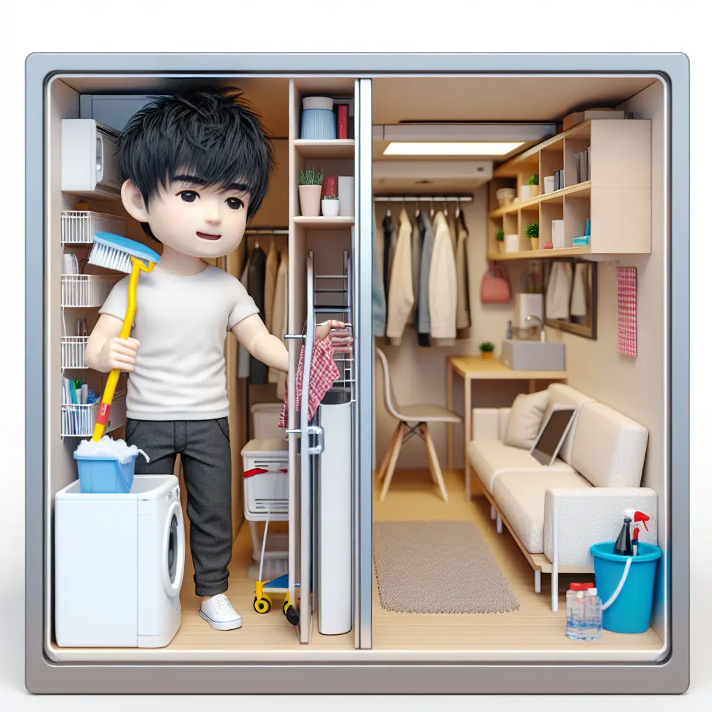 Innowacyjne rozwiązania w tokijskim mikroapartamencie