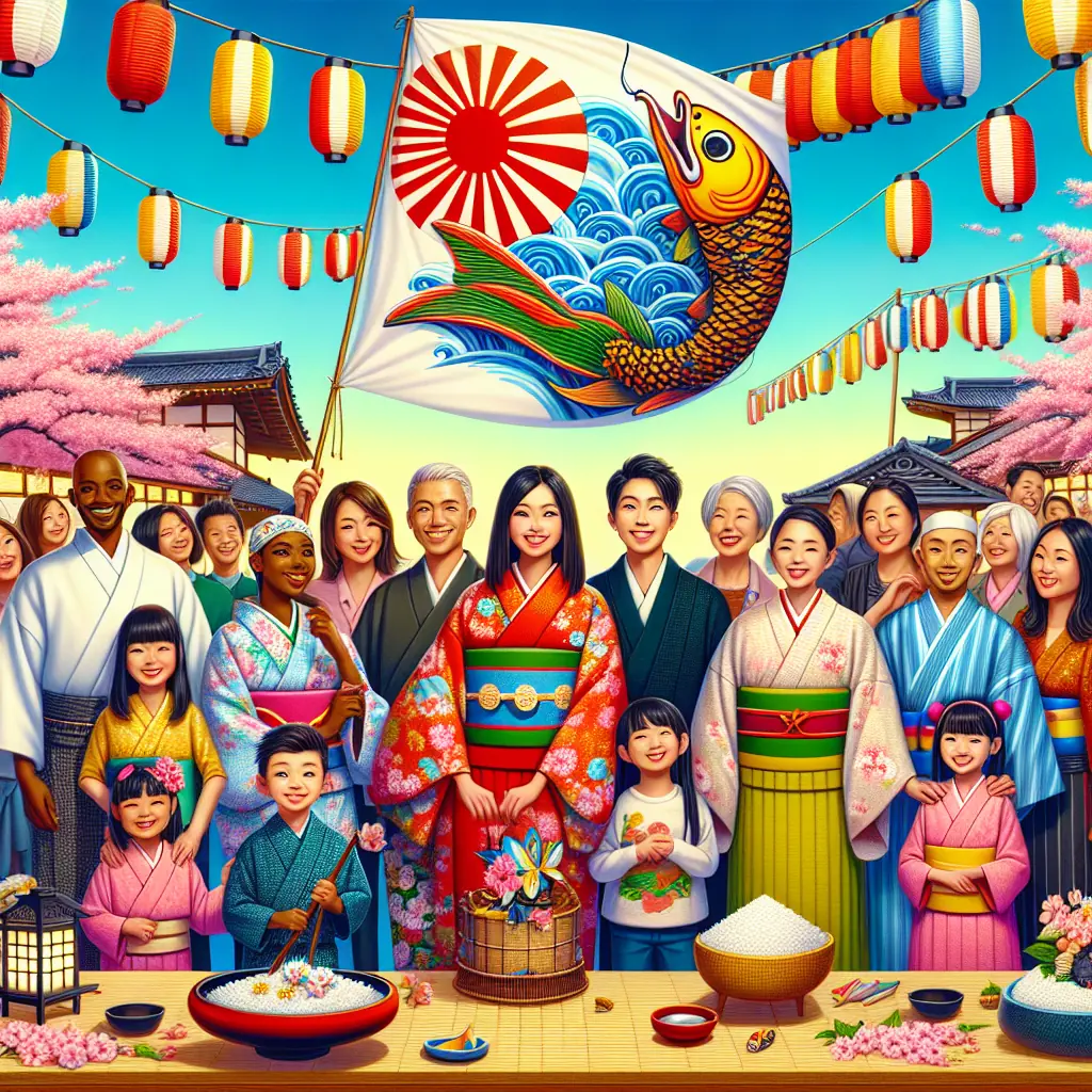 Kodomo no Hi - Japońskie Święto Dzieci: Radość i Tradycja w Japońskim Stylu