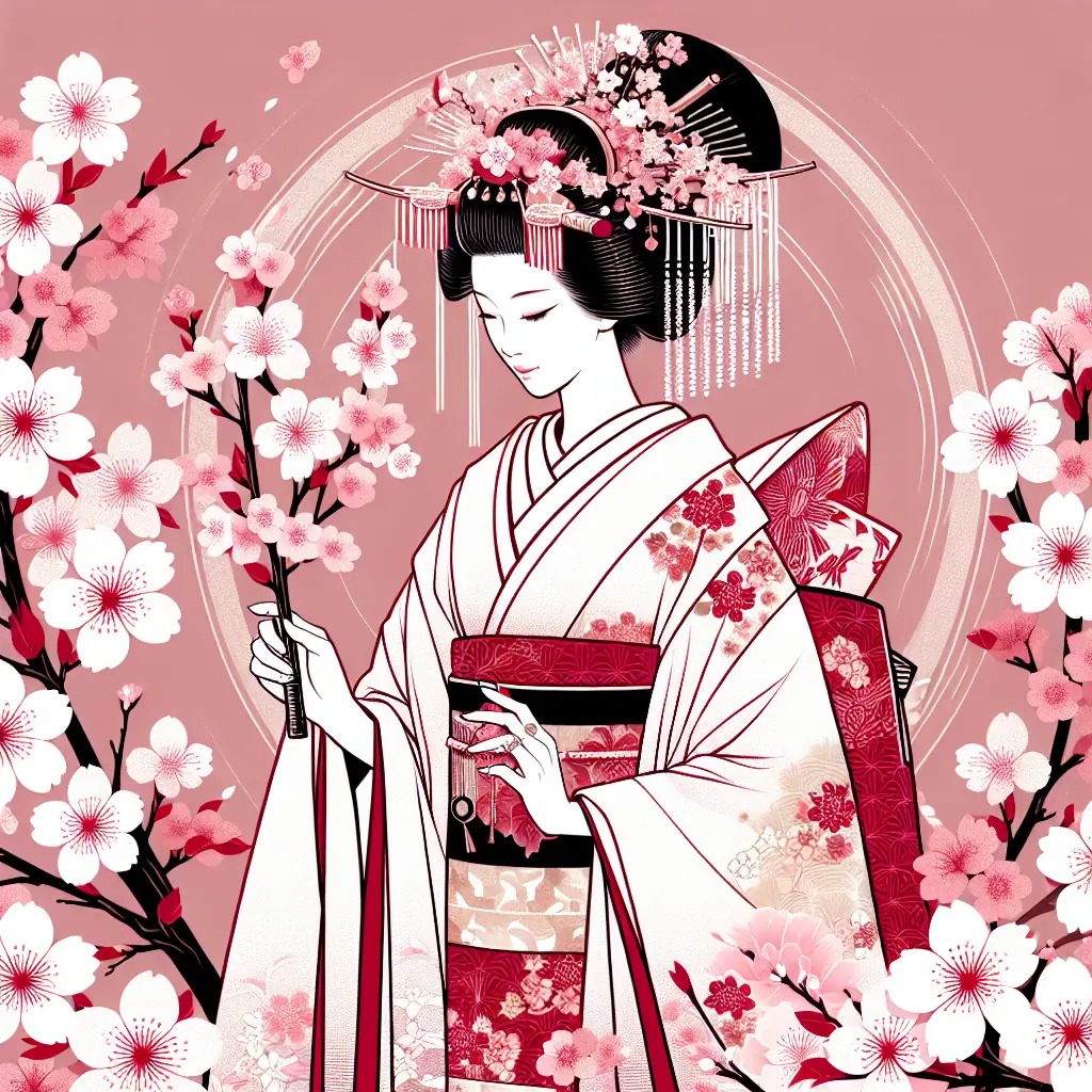 Shiromuku - Tradycyjne Japońskie Kimono Ślubne: Magia i Symbolika w Dniu Ślubu