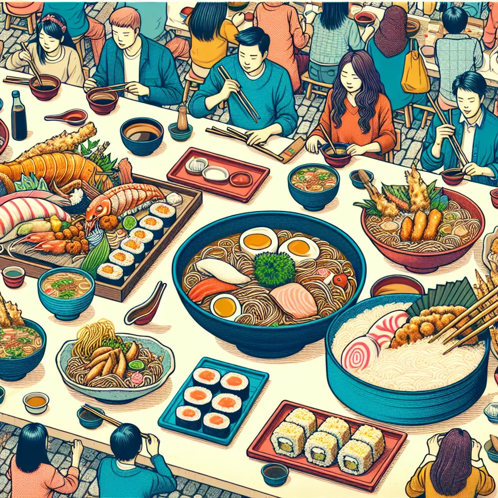 Infografika przedstawiająca koszty życia w Japonii w 2024 roku - wykresy z cenami podstawowych produktów i usług