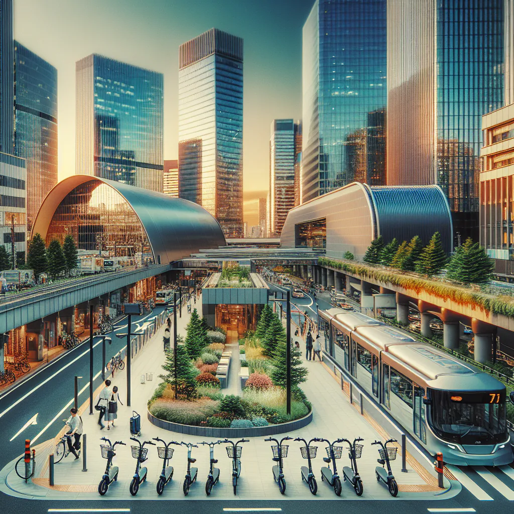 Mikromobilność w Japońskich Miastach: Innowacyjne Rozwiązania