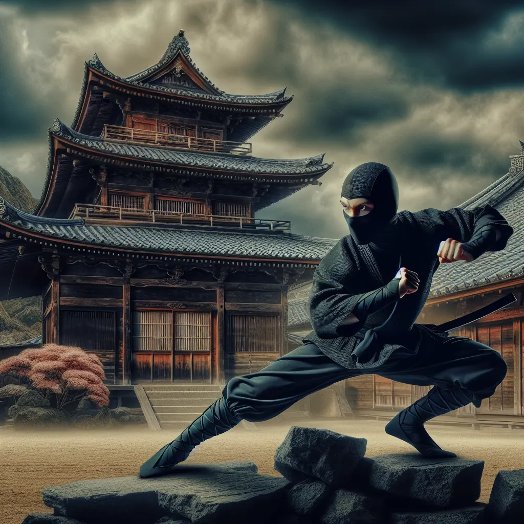 Rekonstrukcja historycznego stroju i wyposażenia ninja