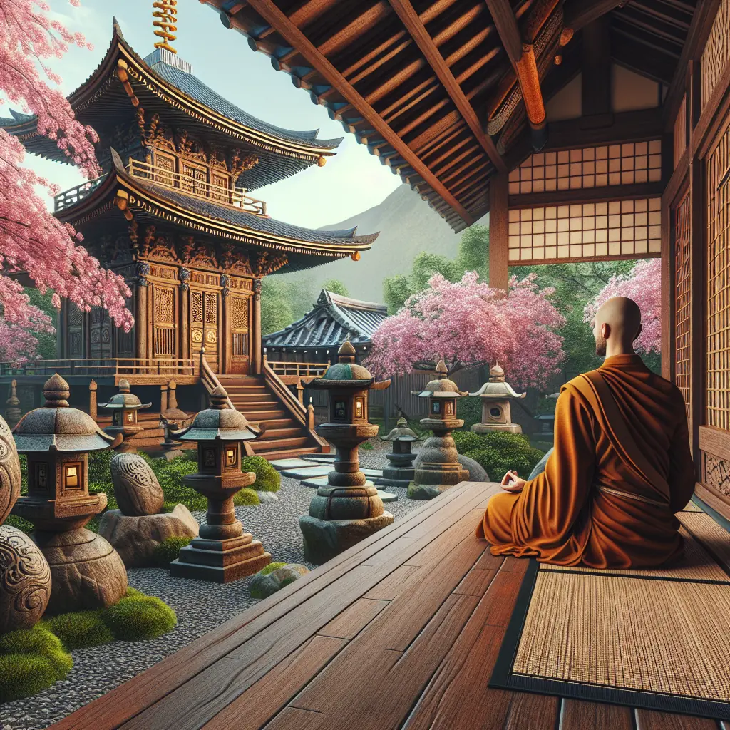 Religie Japonii - tradycyjna świątynia shinto