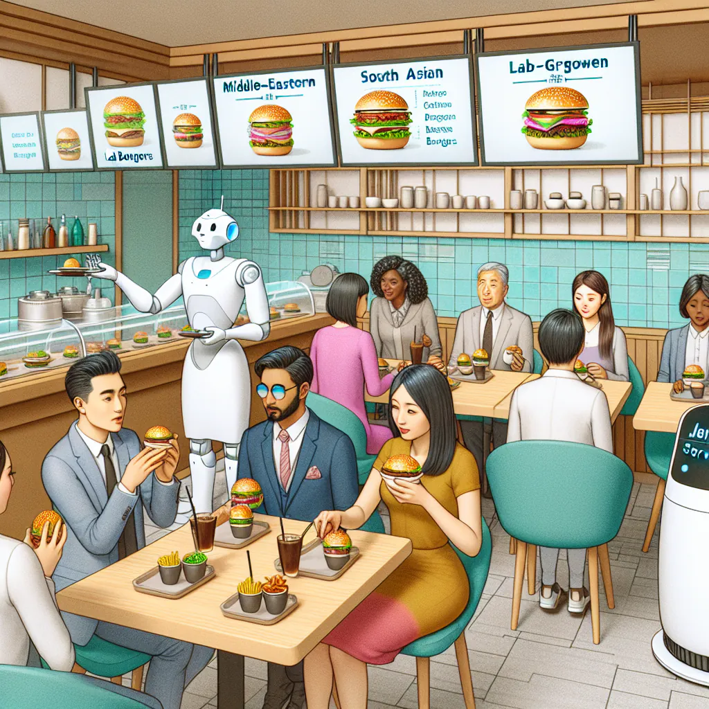 Laboratorium żywności w Japonii produkujące syntetyczne mięso