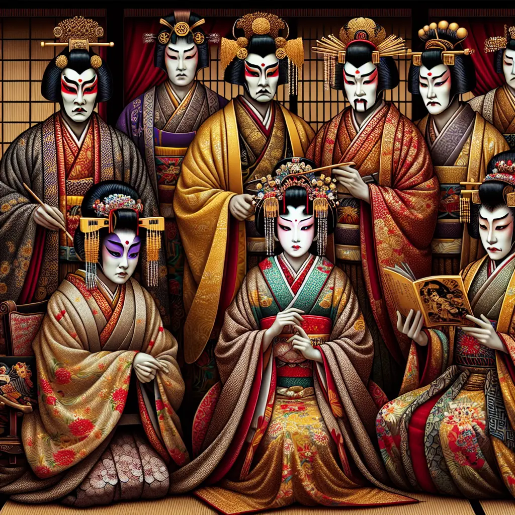 Kabuki - Fascynująca Historia Tradycyjnego Teatru Japońskiego